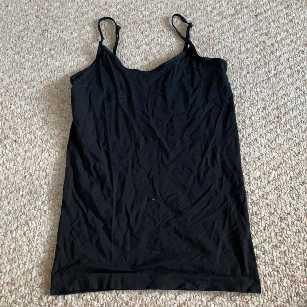 Women’s black cami